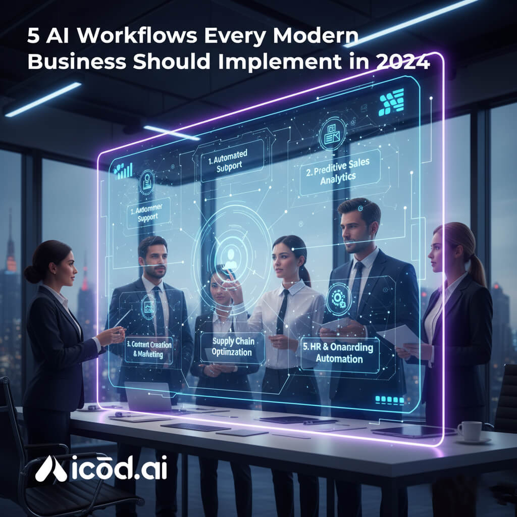 5 AI Workflows Every Modern Business Should Implement